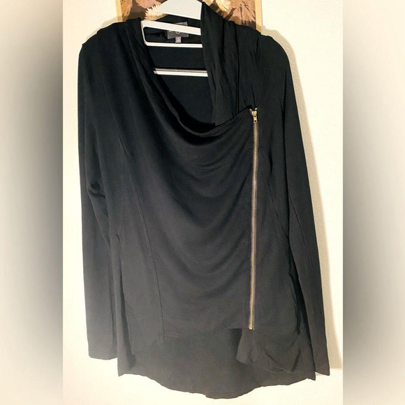 Black side zip jacket - Picture 5 of 5